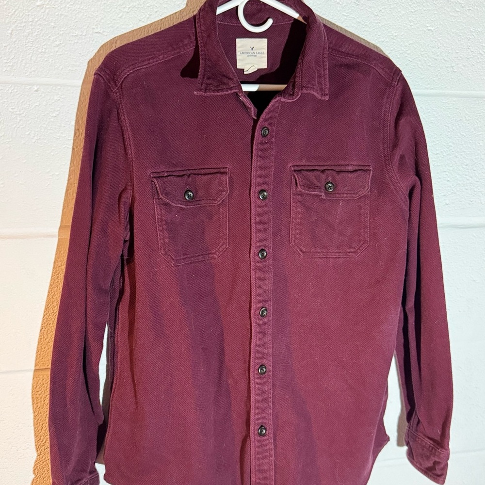 American Eagle Outfitters Burgundy Top